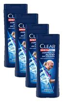 4 Shampoo CLEAR Men Controle Alivio Da Coceira Sports 200ML 4 Shampoo CLEAR Men Controle Alivio Da Coceira Sports 200ML
