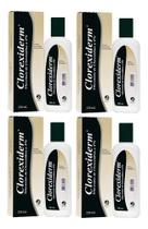 4 Shampoo Clorexiderm 230ml - Dermatite - Envio Imediato 4 Shampoo Clorexiderm 230ml - Dermatite - Envio Imediato