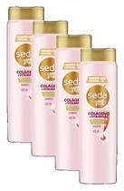 4 Shampoo Seda by Niina Secrets Colágeno + Vitamina C 425ML 4 Shampoo Seda by Niina Secrets Colágeno + Vitamina C 425ML