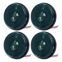 4 Sinaleira Lateral Para Carreta Led Verde Sem Suporte 4 Sinaleira Lateral Para Carreta Led Verde Sem Suporte