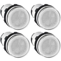 4 Sinaleiro Para Lâmpada BA9S Transparente 22mm Plástico Schneider XB7EV67P 4 Sinaleiro Para Lâmpada BA9S Transparente 22mm Plástico Schneider XB7EV67P