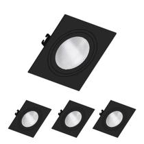 4 Spot Embutido Quadrado Face Plana Par30 E27 Save Energy 4 Spot Embutido Quadrado Face Plana Par30 E27 Save Energy