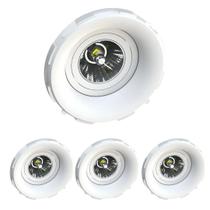 4 Spot Embutir No Frame Ar70 Gu10 Redondo Save Energy