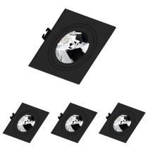 4 Spot Embutir Preto AR70 Base GU10 Bivolt Save Energy 4 Spot Embutir Preto AR70 Base GU10 Bivolt Save Energy