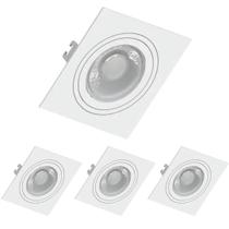 4 Spot Recuado Save Energy Par30 E27 Embutir Quadrado 4 Spot Recuado Save Energy Par30 E27 Embutir Quadrado