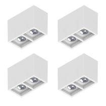 4 Spot Sobrepor Duplo PAR20 E27 Branco Save Energy SE-385.2560