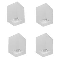 4 Spot Sobrepor Quadrado PAR20 Branco Direcionavel E27 Zan93 4 Spot Sobrepor Quadrado PAR20 Branco Direcionavel E27 Zan93
