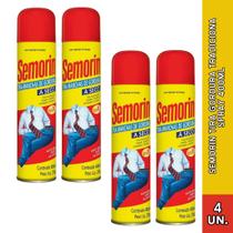 4 Spray Semorin Tira Manchas de Gorduras de Roupas 400ml 4 Spray Semorin Tira Manchas de Gorduras de Roupas 400ml