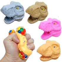 4 Squishy Dino Brinquedo Anti stress Festa Sacola Surpresa