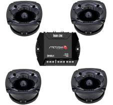 4 Super Tweeter Unlike Unt 400 100w + Modulo Stetsom Ir400 4 Super Tweeter Unlike Unt 400 100w + Modulo Stetsom Ir400