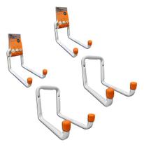 4 Suporte De Parede Pendurar Escada Bicicleta Mangueira Bike 4 Suporte De Parede Pendurar Escada Bicicleta Mangueira Bike