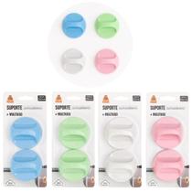 4 Suportes Adesivo Puxador Móveis Maçaneta Alça Casa Escritório 4 Suportes Adesivo Puxador Móveis Maçaneta Alça Casa Escritório