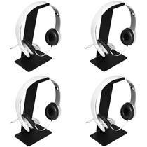 4 Suportes Expositor De Mesa Headphone Headset Fone De Ouvido