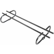 4 Suportes Organizadores De Armário Porta Taças Cromado 42cm 4 Suportes Organizadores De Armário Porta Taças Cromado 42cm