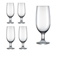 4 Taças Floripa 300ml Cerveja Vidro Grosso Drinks Gourmet
