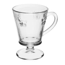 4 Taças para Cappuccino Wolff Lines Butterfly 240ml Vidro 4 Taças para Cappuccino Wolff Lines Butterfly 240ml Vidro