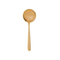 4 Talheres Wolff Viena de Aço Inox para Servir Dourado 4 Talheres Wolff Viena de Aço Inox para Servir Dourado