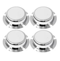 4 Tampa Cubo Cromada Roda Carreta 5 Furos Rolamento Cubo Grande 4 Tampa Cubo Cromada Roda Carreta 5 Furos Rolamento Cubo Grande