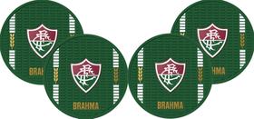 4 Tapetes Bar Barmat De Borracha Fluminense Brahma Oficial