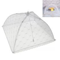 4 Telas Mosquiteiro Rede Tule Protetor De Alimentos Comidas