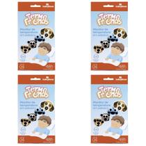 4 Termo Friends - Adesivo Medidor De Temperatura - Babydeas