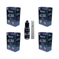4 Teste de pH Marinho OceanTech Marine Cichlid Aquario Peixe