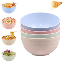 4 Tigelas Bowl de Bambu Ecológico Sobremesa Sorvetes 350ml