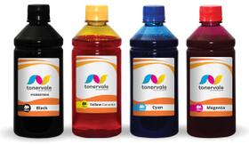 4 Tinta Compatível HP 4615 4625 5525 670 de 250ml BK Pigmentado - Toner Vale