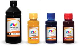 4 Tinta Compatível HP 7510 7100A 932 933 550ml CMYK Pigmentado