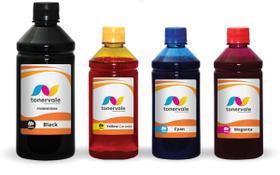 4 Tinta Compatível HP Smart Tank 724 581 674 1,25L BK Pigmentado