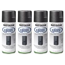 4 Tinta Spray Epóxi Brilhante Eletrodoméstico Geladeira