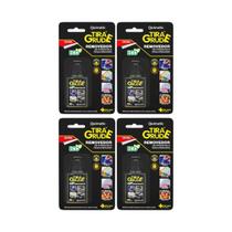 4 Tira Grude 40Ml Removedor De Cola Adesivos Etiquetas E Resíduos De Cola Limpa Superfícies Tapmatic Quimatic