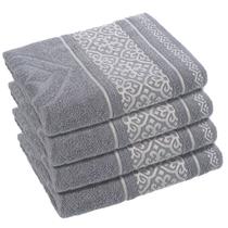 4 Toalha Banho Macia 400g/m2 Grossa Absorvent 70x140 Vel Vr 4 Toalha Banho Macia 400g/m2 Grossa Absorvent 70x140 Vel Vr