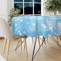 4 Toalha Mesa Festa TNT Nuvem Céu Az Chuva Coração Redonda 4 Toalha Mesa Festa TNT Nuvem Céu Az Chuva Coração Redonda