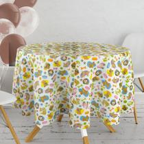 4 Toalha Mesa TNT Festa Pet Cachorro Osso Patinha Redonda 4 Toalha Mesa TNT Festa Pet Cachorro Osso Patinha Redonda