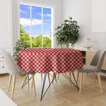 4 Toalha Mesa TNT Xadrez Festa Junina Italiana Redonda 4 Toalha Mesa TNT Xadrez Festa Junina Italiana Redonda