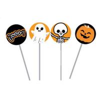 4 Topper Halloween Tags Para Docinhos e salgados Decorativos