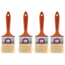 4 Trincha Pincel Verniz E Stain Atlas 2 1/2 Polegada 396