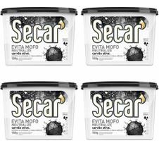 4 Un Anti Mofo Secar Original Carvão Ativo Evita Umidade180g 4 Un Anti Mofo Secar Original Carvão Ativo Evita Umidade180g