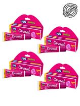 4 Un Carmed Fini Beijos Efeito Gloss Cor Rosa De 10g Cada 4 Un Carmed Fini Beijos Efeito Gloss Cor Rosa De 10g Cada