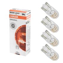 4 un Lâmpadas Pingão Especial Automotiva 5w 24v Ledvance Osram T10 4 un Lâmpadas Pingão Especial Automotiva 5w 24v Ledvance Osram T10