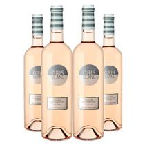 4 Un Vinho Fino Rosé Seco Gris Blanc Francês vinícola Gérard Bertrand