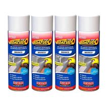 4 Und Borracha Líquida Branco Aerosol Spray Impertech Kit