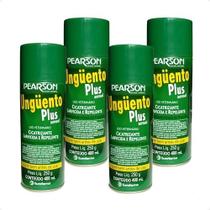 4 Unguento Plus Pearson Aerosol Cicatrizante Larvicida 400ml 4 Unguento Plus Pearson Aerosol Cicatrizante Larvicida 400ml