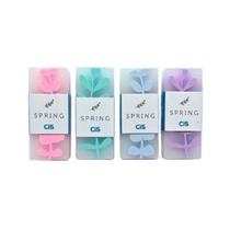 4 unid. Borracha Escolar Transparente Decorada Spring - CIS