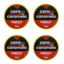 4 Unidade Cera Modeladoras Caramelo Match 150g