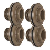 4 Unidades Adaptador Flange 40mm (1.1/4 ) Caixa E Cisterna 4 Unidades Adaptador Flange 40mm (1.1/4 ) Caixa E Cisterna
