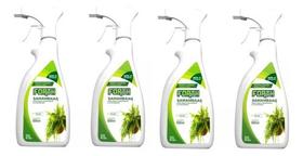 4 unidades adubo fertilizante organico foliar forth samambaias 500ml npk+9 nutrientes