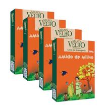 4 Unidades Amido de Milho nao transgênico 200g Mano Velho