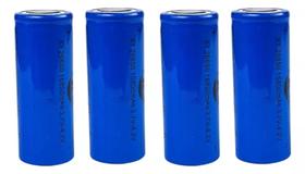4 unidades Bateria Recarregável 26650 16800mah 3.7v Lanterna T9 E P90